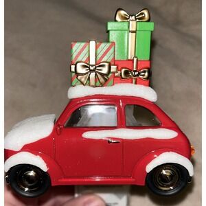 Bath & Body Works Snowy Red  Car Christmas Presents Wallflower Plug-In Holder‎